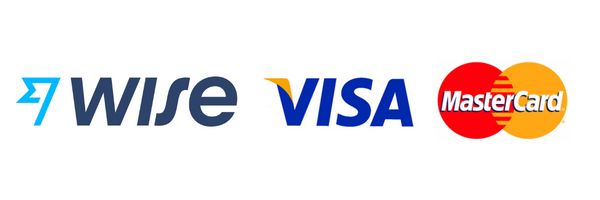 Wise・VISA・Mastercard